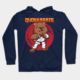 Karate Quokkarate Quokka Cute Martial Arts Hoodie